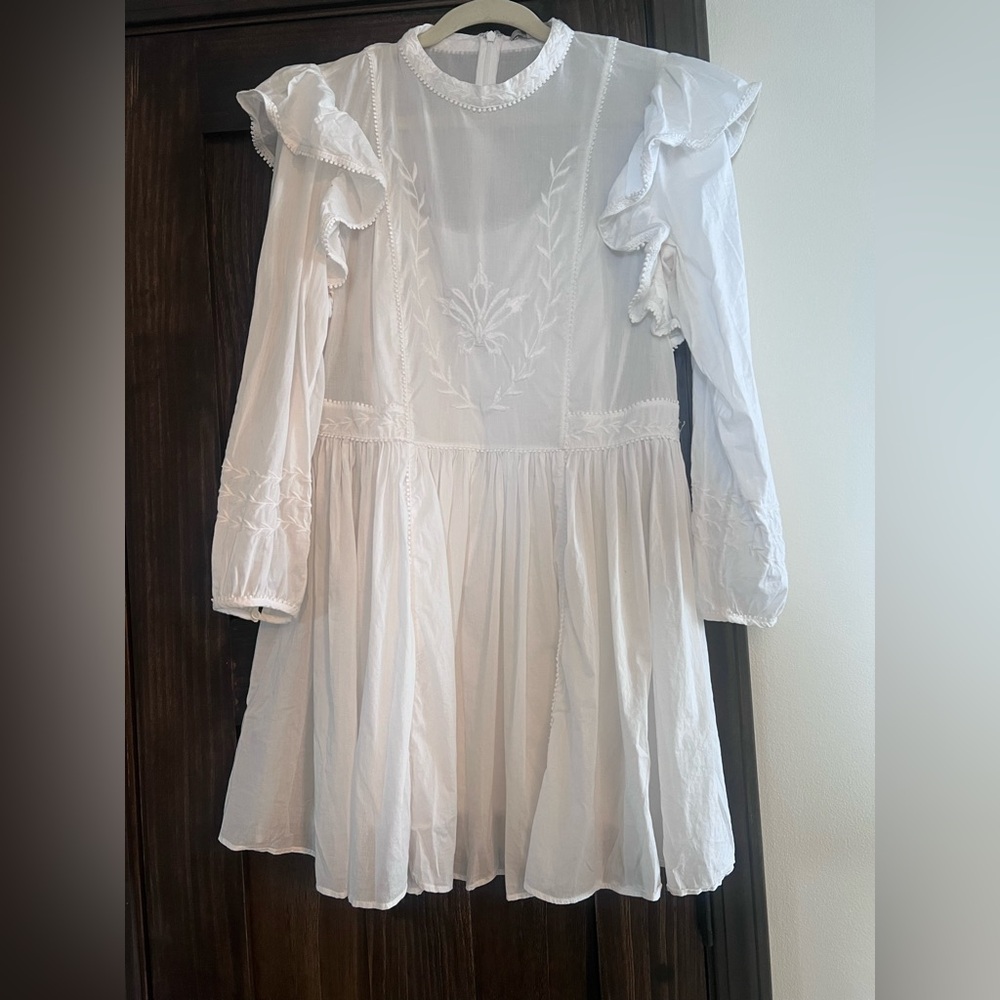 Banana Republic soft&flowy stunning detailed dress. Worn 1x/Excellent condition.